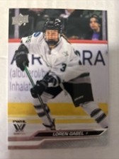 Loren Gabel  2024 PWHL UPPER DECK HOCKEY 1st EDITION #30