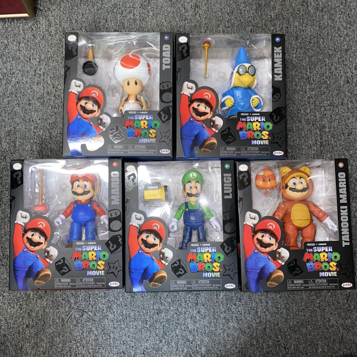 Nintendo The Super Mario Bros. Movie Action Figure with Frying Pan