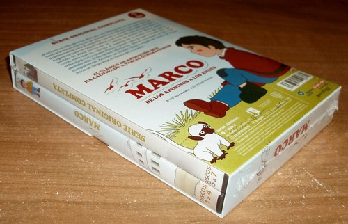 Marco de Los Apeninos a Los Andes Serie Completa Restaurada 7 DVD Nuevo Sellado - Imagen 6 de 6