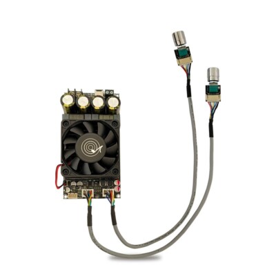 Active Ultra-bass Power Amplifier Board Low-pass 600W w/ External Potentiometer