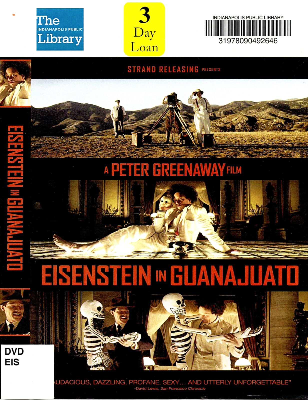 Eisenstein in Guanajuato (DVD, 2016) Elmer Bäck, Luis Alberti; Peter  Greenaway 712267351626 | eBay