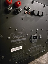 Sunfire Hrs-10 Powered Subwoofer (gloss Black)