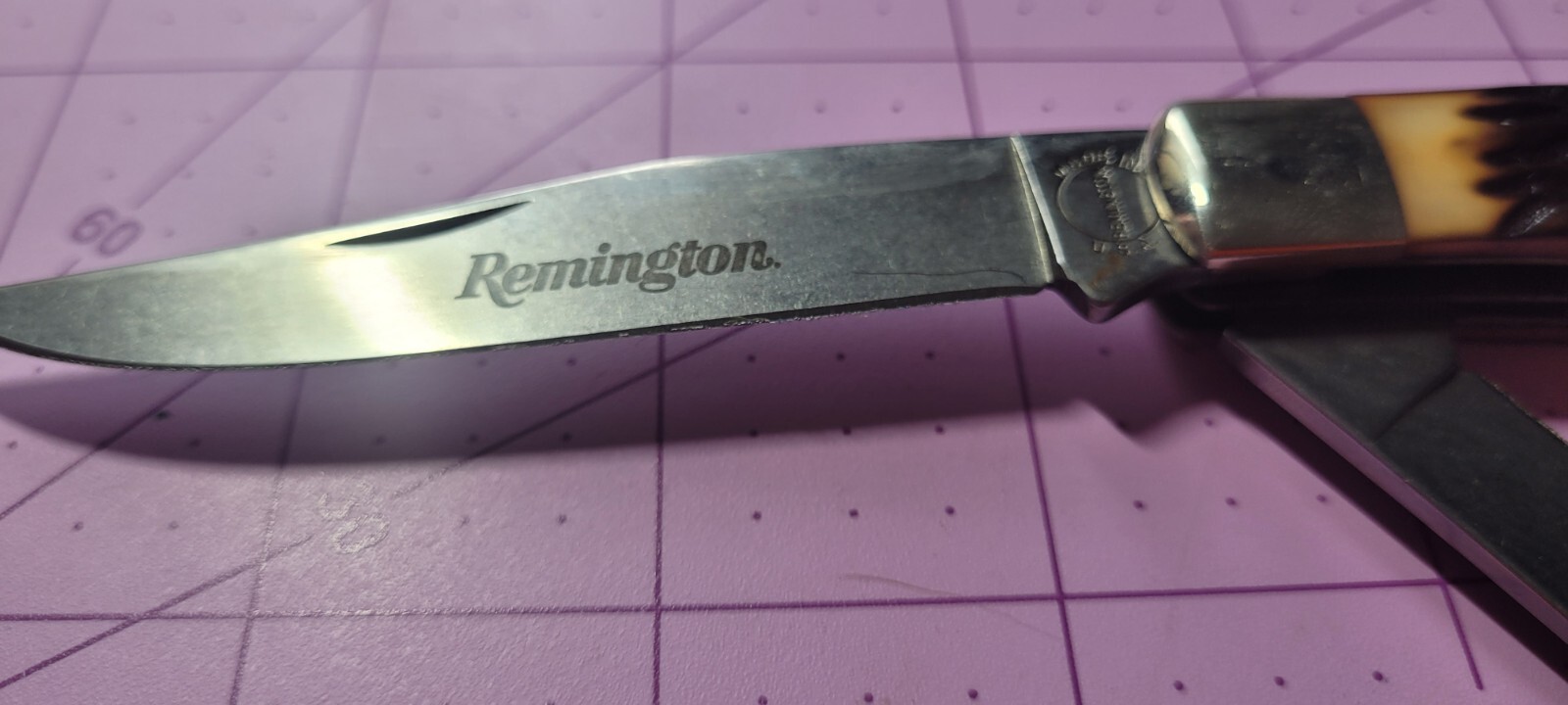 Vintage Remington R12 Trapper Folding Knife Made In USA eBay