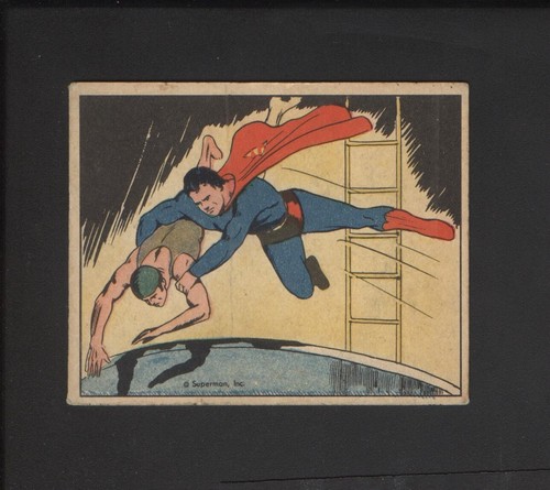 1940 Gum Inc Superman #29 Death Dive — Raw