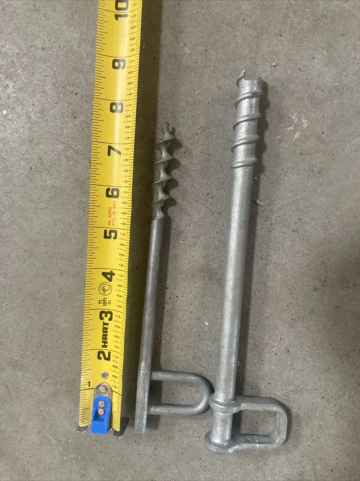 Tornillo de hielo tubular Salewa vintage años 70 (juego de 2) escalada en hielo Foto 4 de 4