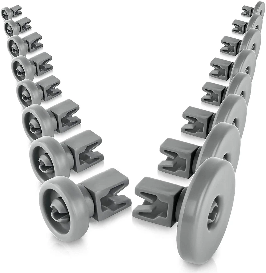 Kit da 16 Ruote Cestello Superiore e Inferiore per Lavastoviglie REX ELECTROLUX