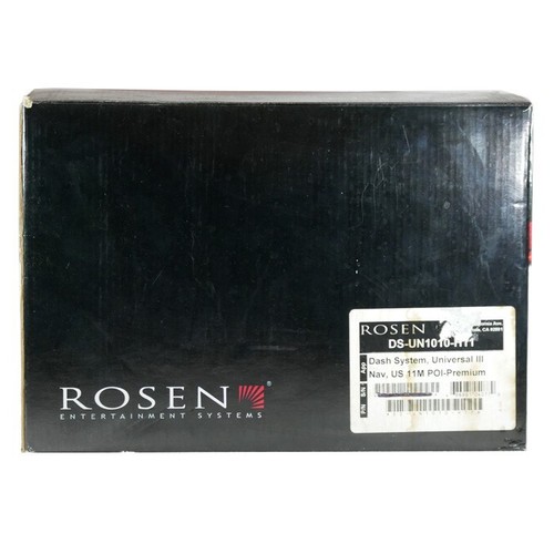 Rosen UN1010H11 Open Box Universal Navigation Car Stereo CD Receiver