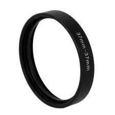 37-37 37mm-37mm Female to Female Double Inner Lens Coupling Ring Adapter