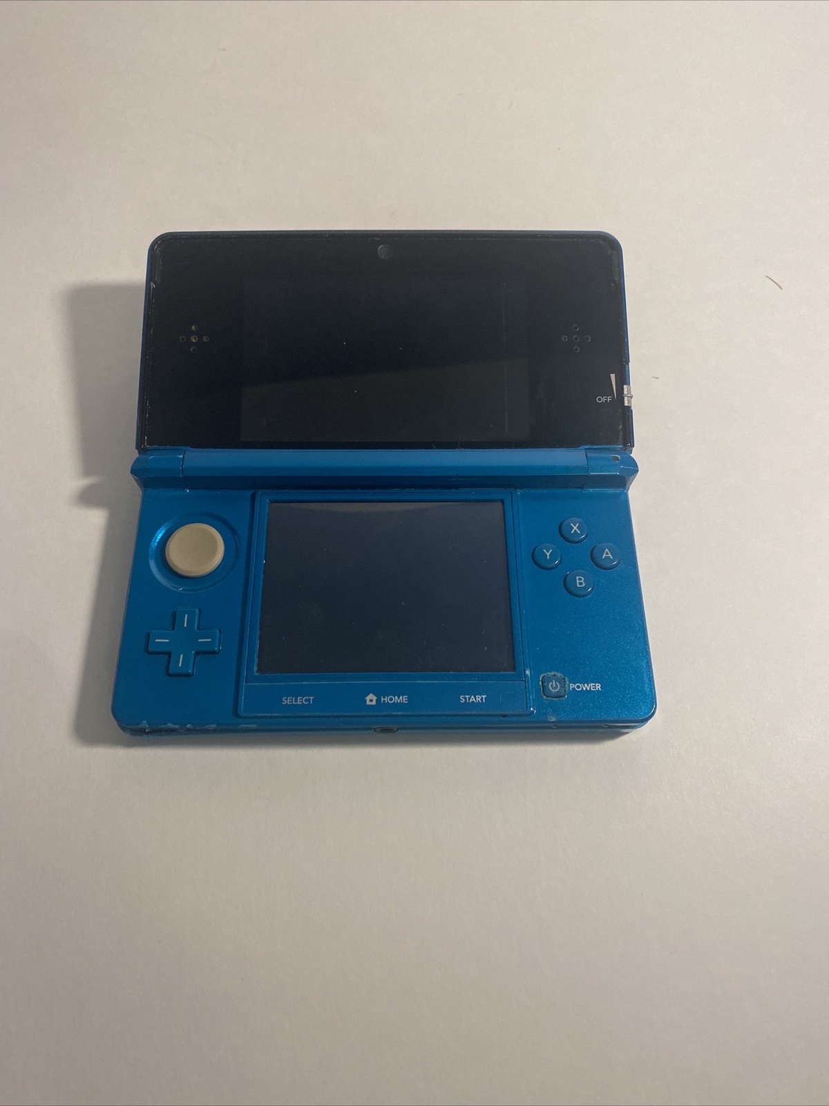 Nintendo 3DS Light Blue Handheld For Parts Or Repair eBay