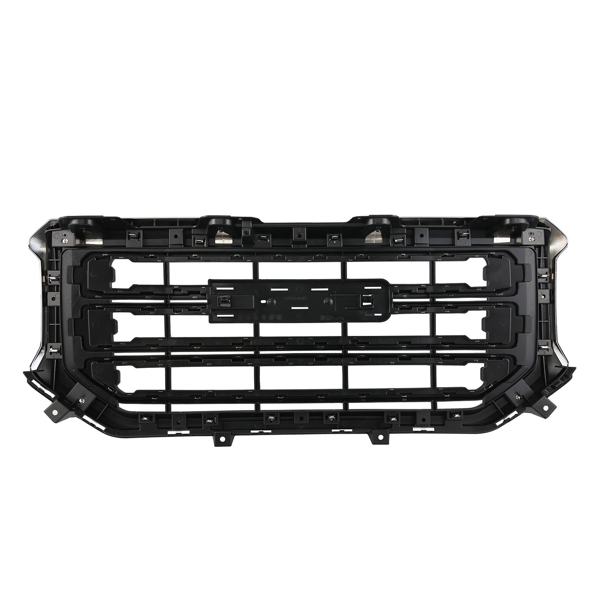 Chrome Mesh Front Upper Grille For 2016-2018 GMC Sierra 1500 (Base/SLE/SLT/Denali) - 2019 Limited