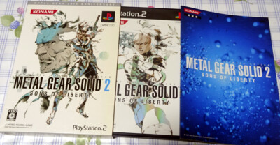 PS2 Metal Gear Solid 20th Anniversary Metal Gear Solid 2 Sons of