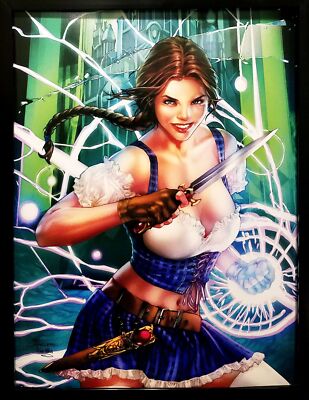 Dorothy Wizard of Oz by Jay Anacleto 12x16 FRAMED Art Print