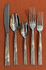 Fortessa SEQUOIA 5 Piece Place Setting 18-10 Stainless HTF & EXCELLENT CONDITION