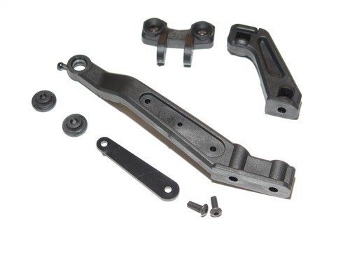 ASC80948 TEAM ASSOCIATED RC8T4E TRUGGY FRONT REAR CHASSIS BRACES MOUNT