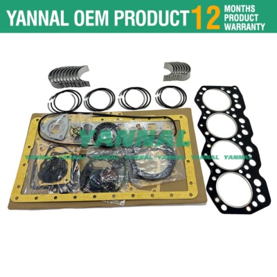 S4K S4KT Overhaul Gasket Kit Piston Ring Set For Mitsubishi Engine Repair Parts