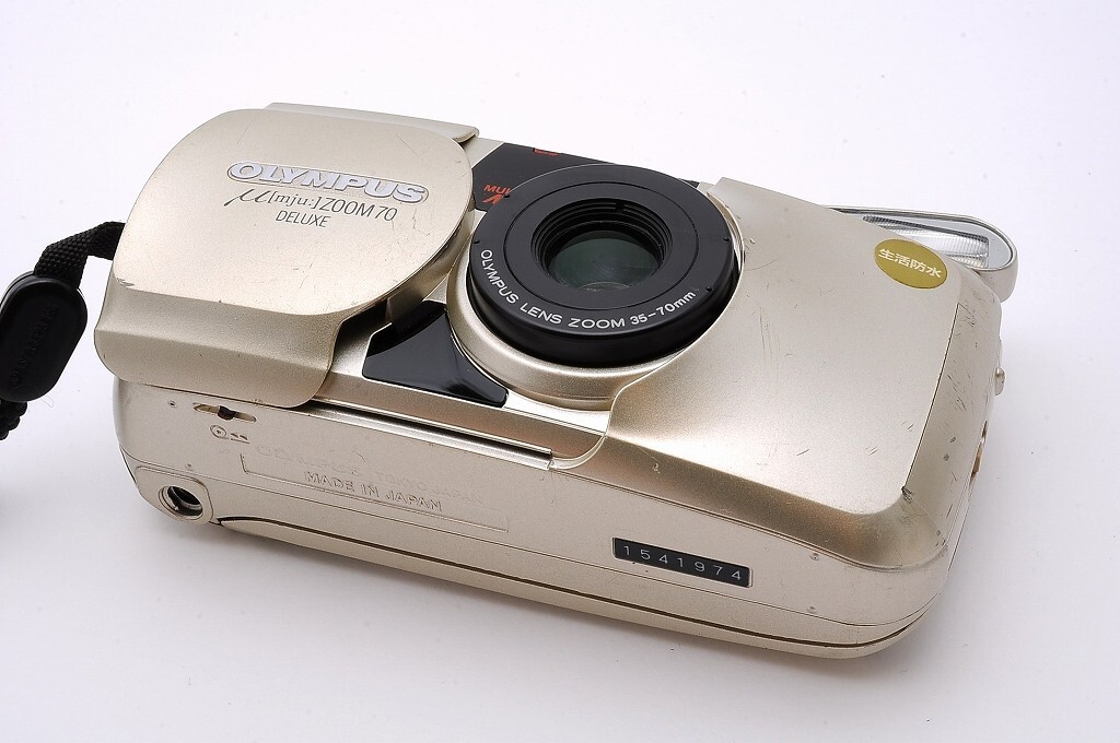 Near MINT w/Box] Olympus μ mju Zoom 70 Deluxe Point & Shoot