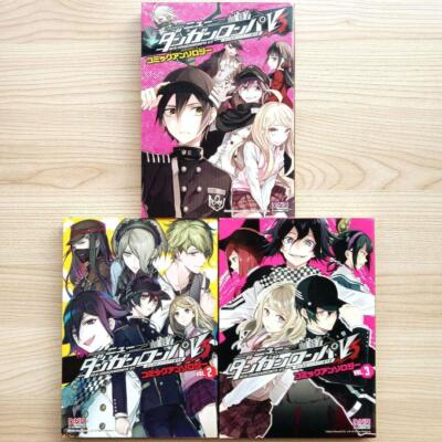 New Danganronpa V3 Everyone's Killing Harmony Comic Anthology Complete Set of 3