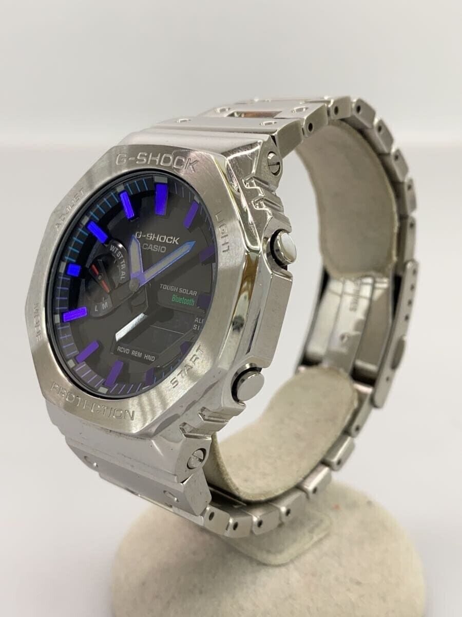 CASIO G-SHOCK GM-B2100PC-1AJF Silver Stainless Steel Solar CASIO G-SHOCK GM-B2100PC-1AJF Silver Stainless Steel Solar