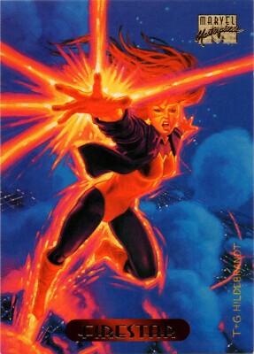 1994 Fleer Marvel Masterpieces Firestar #38 Near Mint DNA GAMES