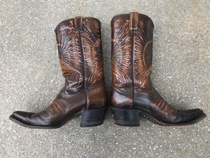 peacock cowboy boots