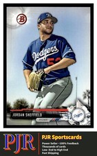 2017 Bowman Draft #BD-134 Jordan Sheffield Los Angeles Dodgers  Paper