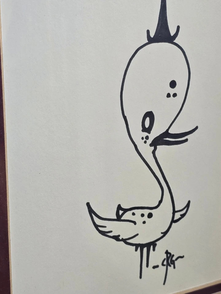 Dibujo original "Sin título" de Camille Rose Garcia Foto 3 de 4