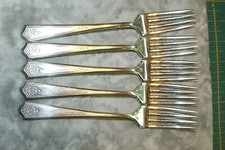 Antique Rogers 1881 Essex Or Ferncliff Silverplate Dinner Fork