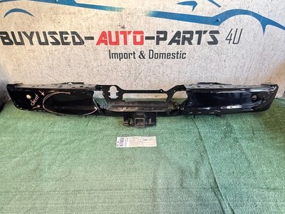 w/dents 2021 22 2023 FORD F-150 LIGHTNING REAR BUMPER W/HITCH OEM w/sensorholes
