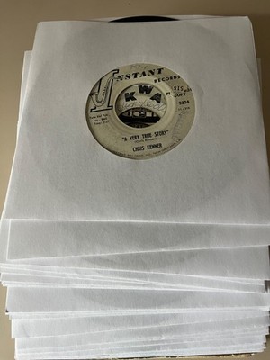 lot of 29 Vintage 45 RPM Vinyl Records EARLY ROCK & ROLL DOO WOP    [ALL PROMOS}