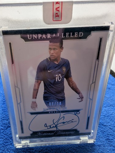 National Treasures unparalleled NEYMAR Auto /10 SSP 
