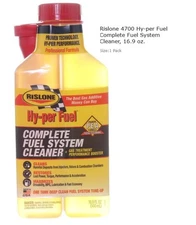 Rislone Hyper Fuel Complete Fuel System Cleaner 16.9oz– Gasoline Engine additive
