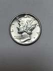 1939 D Mercury Dime FLASHY UNCIRCULATED !!