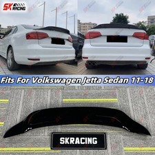 For Volkswagen Jetta Sedan 11-18 Forgedcarbon Fiberfrp Rear Trunk Spoiler Wing