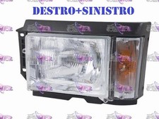 COPPIA FARI FANALE PROIETTORE DX+SX H4 PER IVECO GAMMA Z - TURBO Z 50.9/12 -65/9