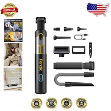 APEX V8 Car Vacuum 4-in-1 Cordless Mini 19000Pa Suction Type-C Black