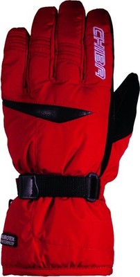 Chiba Men Balance polyester ski gloves, red, Gr. 7