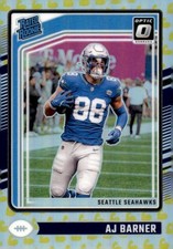 2024 Panini Donruss Optic Rated Rookie Flex Prizm Aj Barner#204 /149