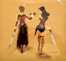 "Women of Power" 12" x 12" art print by Jane Pica (Japicasso) Hard to Find