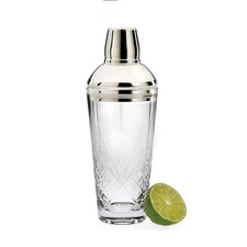 Mercer Culinary M37210 Barfly 24 oz 3 Piece Glass Bar Cocktail Shaker Set