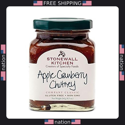Stonewall Kitchen Apple Cranberry Chutney - 8.5 Ounces of Flavorful Delight