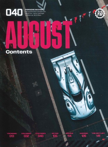 BBC Top Gear Revue: #398, Besoin pour Vitesse, Porsche 963, Corvette ZR1, Aug - Photo 2 sur 3