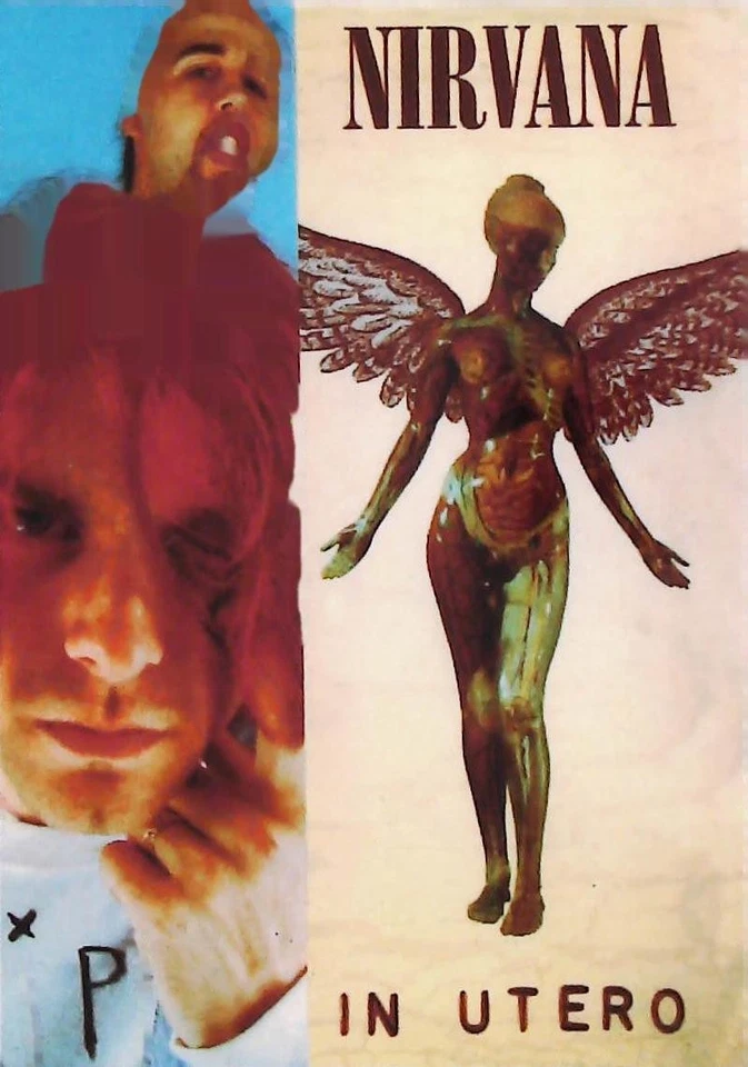 Nirvana Kurt Cobain Carte Postale Postcard - Livewire LW343 In Utero - Madcjay - Photo 1/1