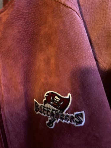 NFL Tampa Bay Buccaneers Hombre XXL Cuero/Gamuza Chaqueta De Colección - Imagen 3 de 6