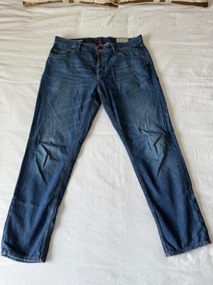 Brunello Cucinelli Jeans Mens 36x30 Blue Italy Traditional Fit Button Fly Luxury