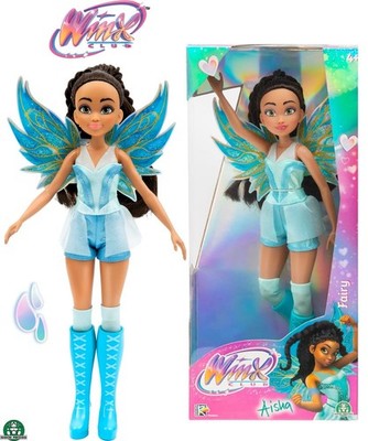 Winx Fairy Doll  Aisha with Glitter Wings  Fairy Accessories-Transformation Look