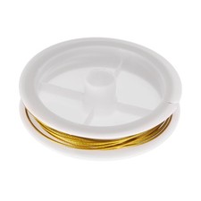 filo 13 piedi calibro 18 acciaio inox artigianato gioielli filo avvolgente, oro