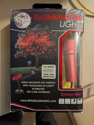 Tested And Working Sparkle Magic 4.0 Commercial Series Laser Light Red MSRP $199