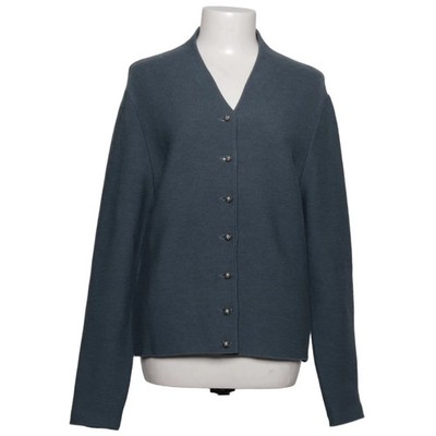 Gottseidank, Strickjacke, Damen, Größe: XL, Blau, Merinowolle, Einfarbig #BzH