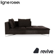 lettino ligne roset tessuto feng grigio