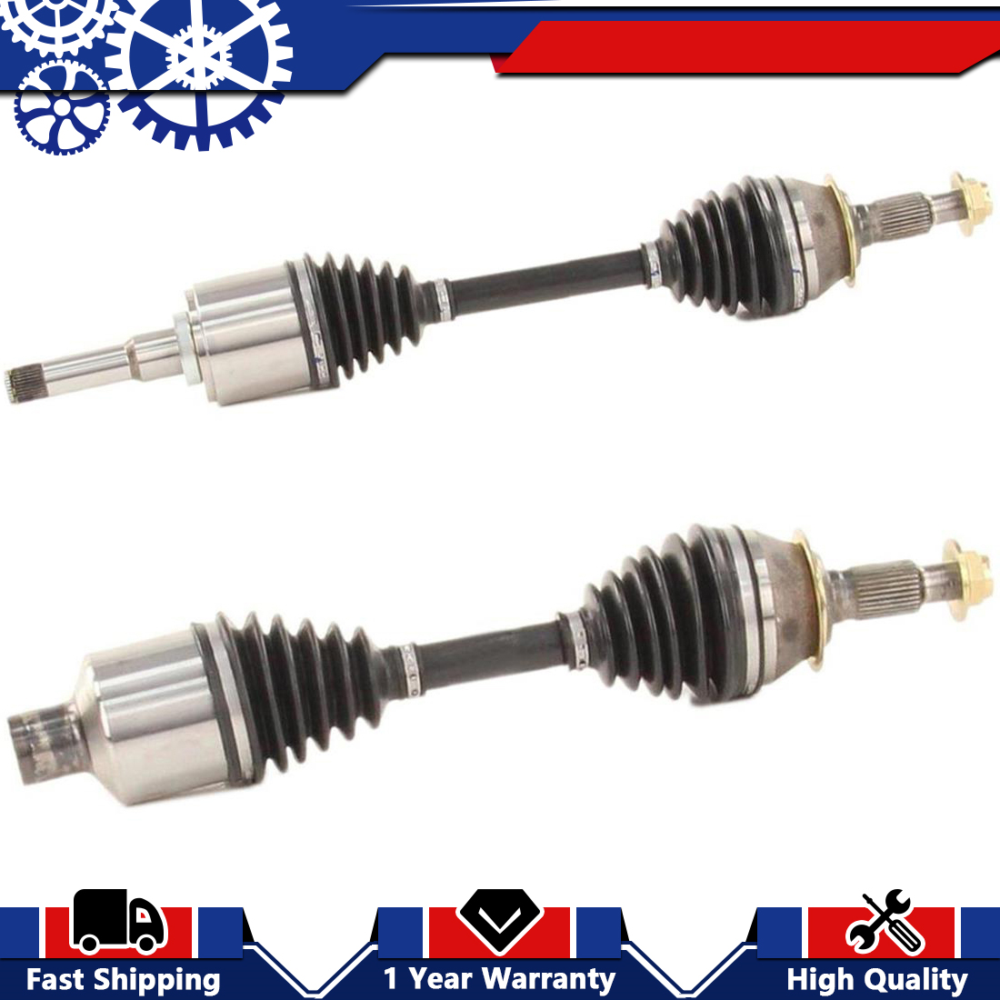 Front Driver Passenger CV Axle Joints For 2018-2020 Chevy Equinox